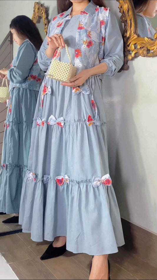 Floral Koti Chicken Maxi