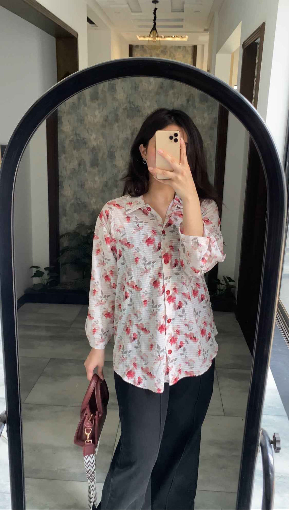 🌸 Bloom Breeze Printed Lawn Summer Top 🌸