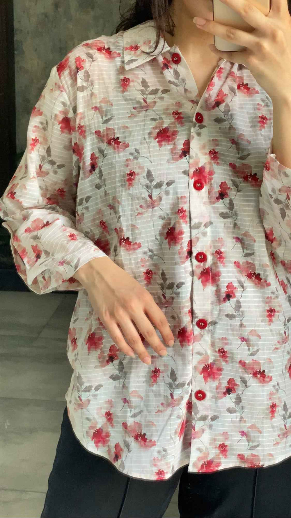 🌸 Bloom Breeze Printed Lawn Summer Top 🌸