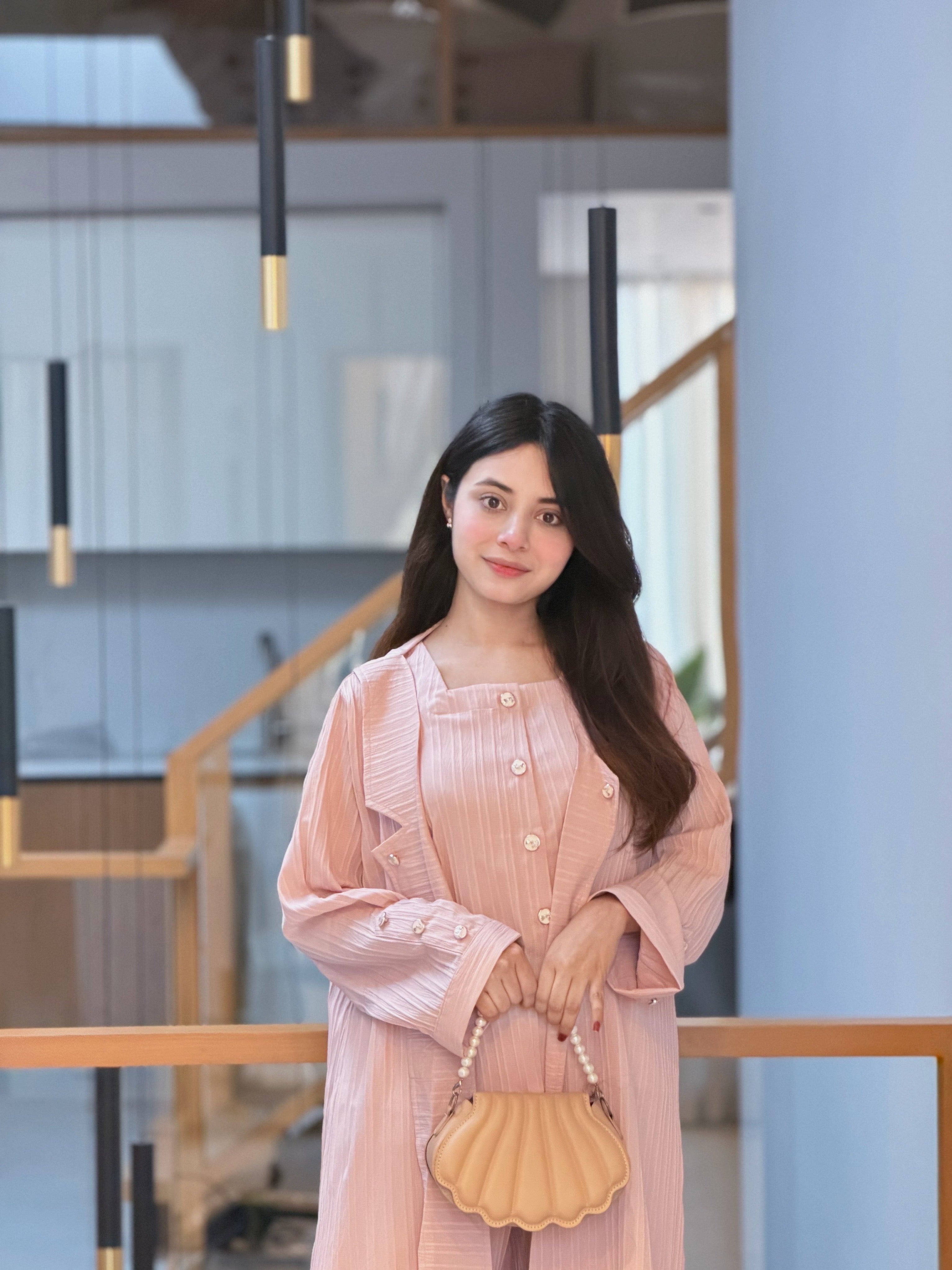 Blush Luxe 3-Piece Shrug Set