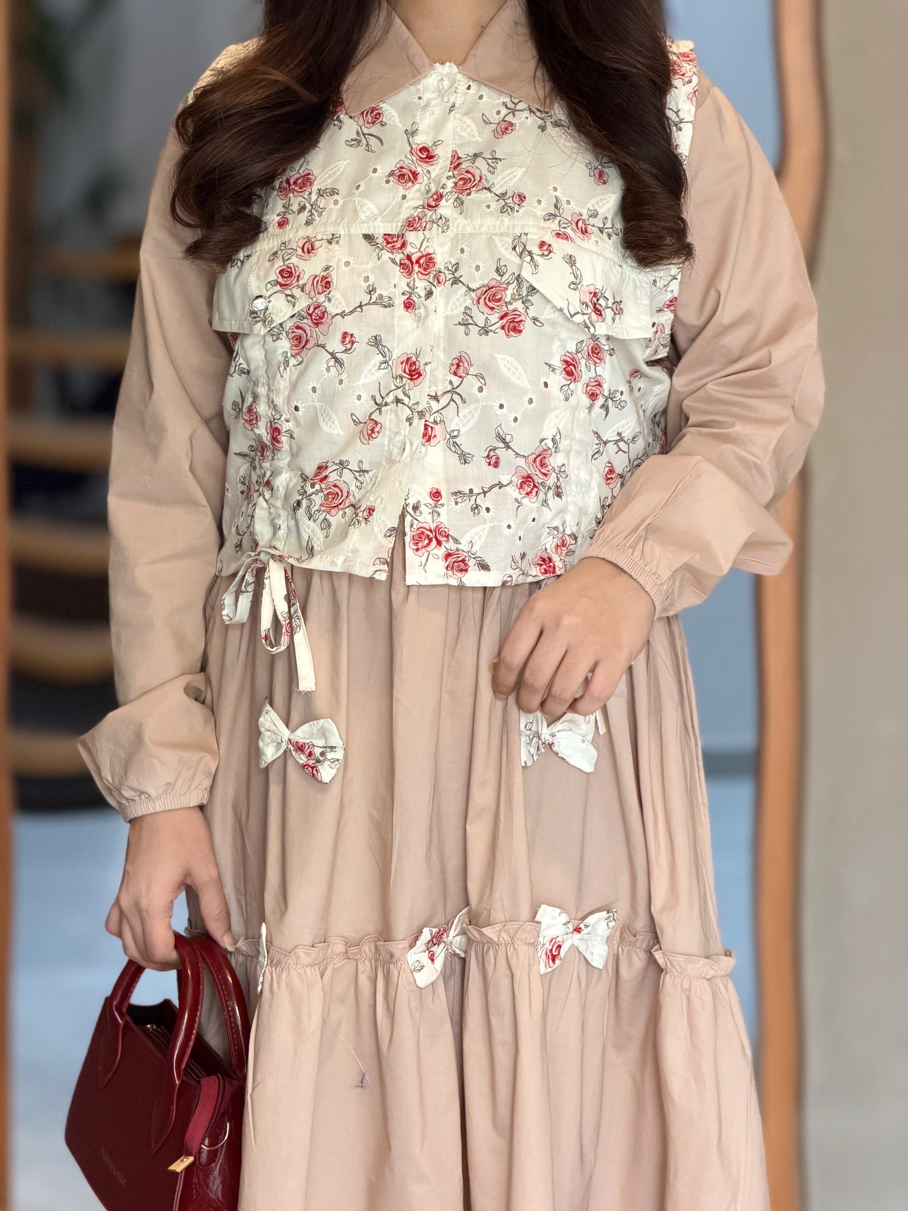 Ivory Bloom Serenity Maxi