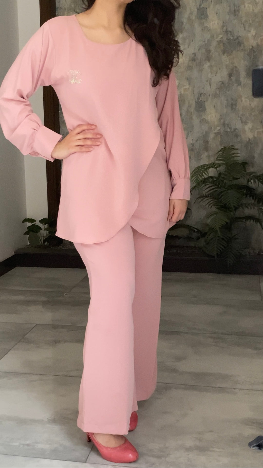 Premium Korean Laser Chicken Co Ord Set