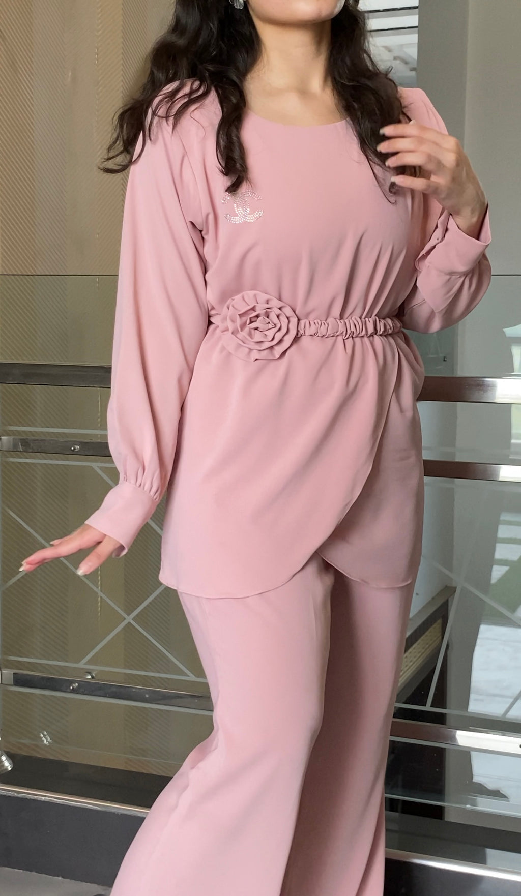 Premium Korean Laser Chicken Co Ord Set