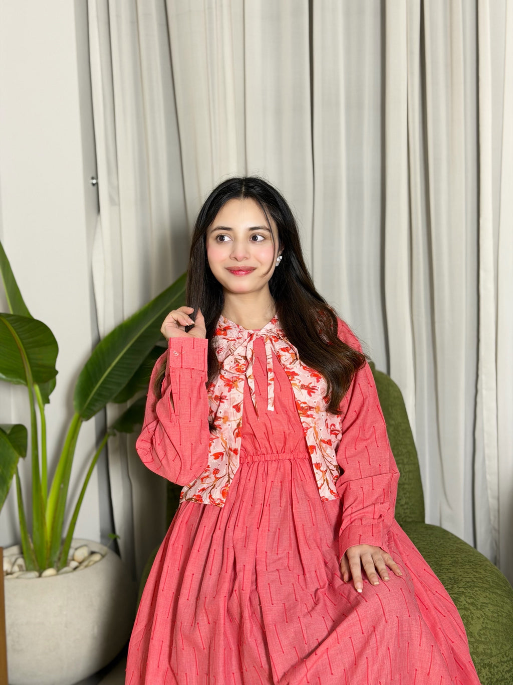 Soft Swiss lawn Maxi with Digital