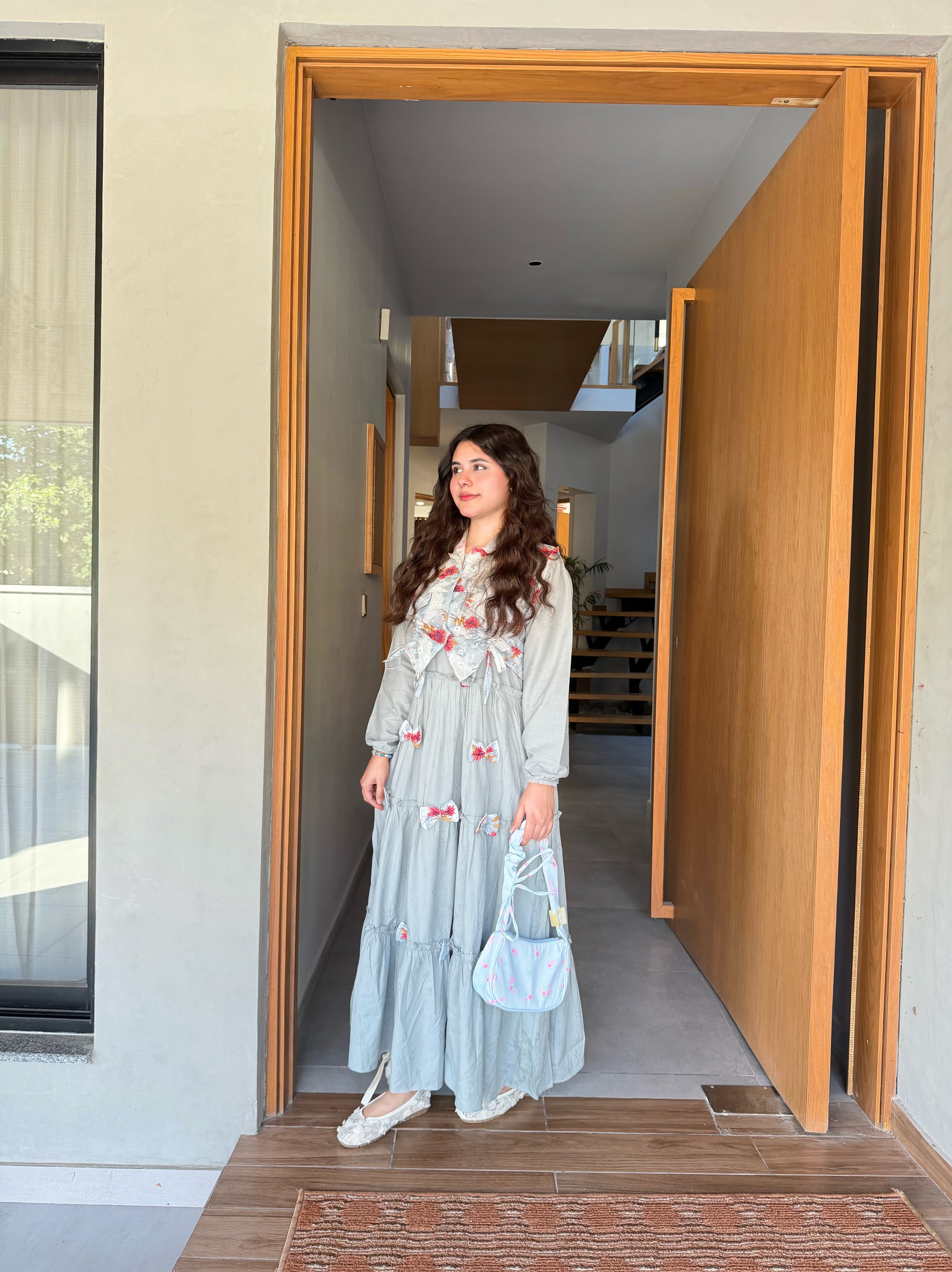 Sky Bloom Serenity Maxi