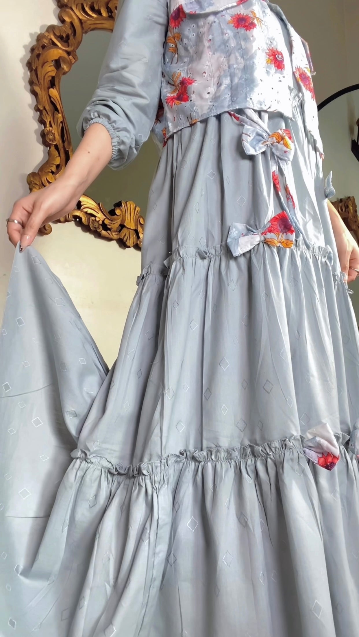 Maxi with Coat Set