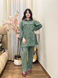 Olive Aura Co-Ord Set