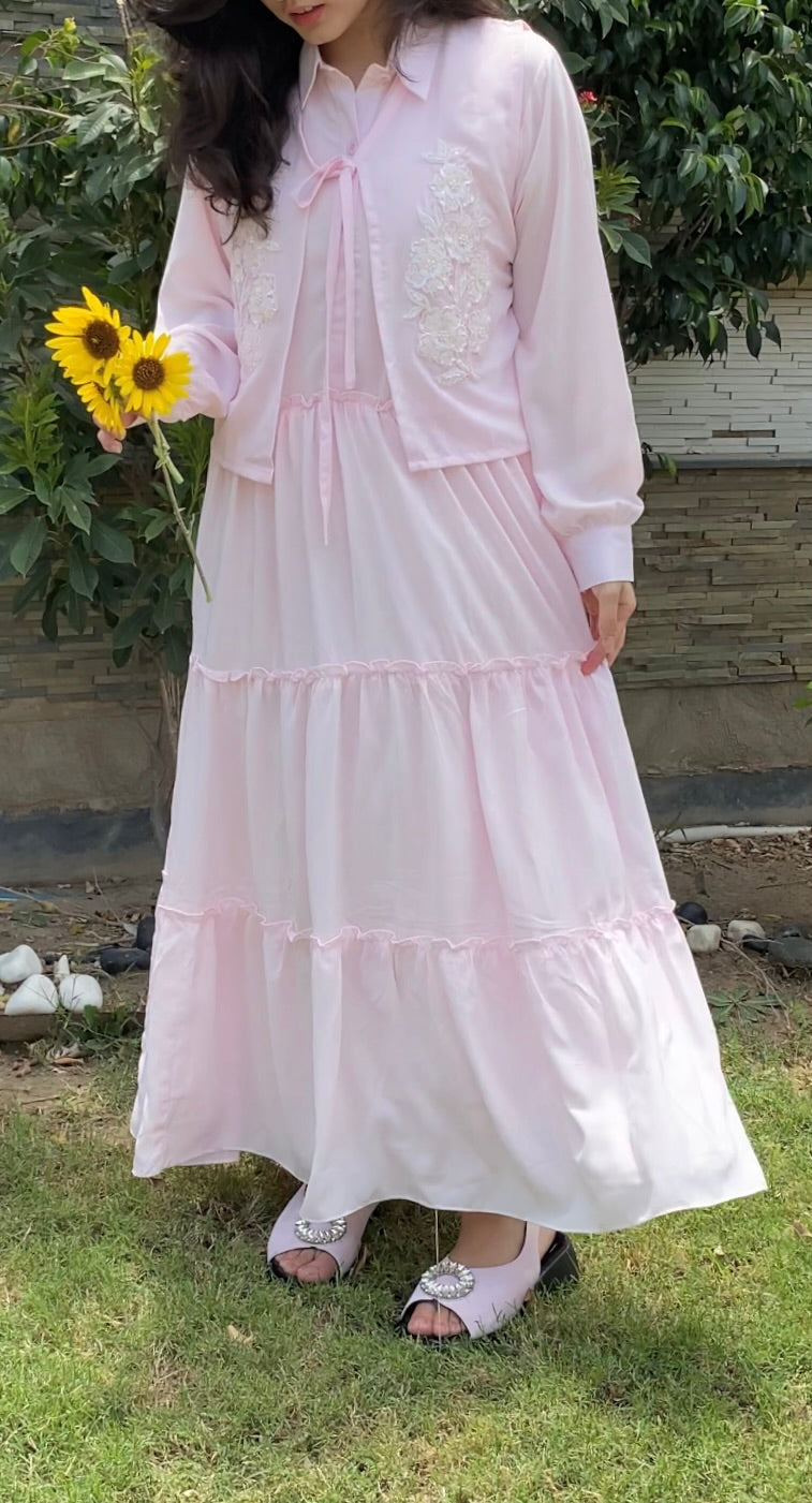 🌸 Blush Pink Summer Maxi 🌸