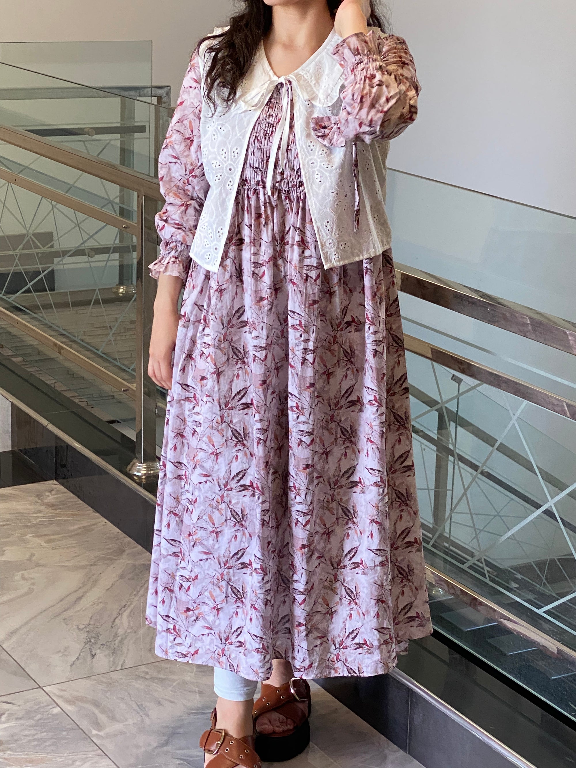 🌸 Lavender Bloom Summer Maxi