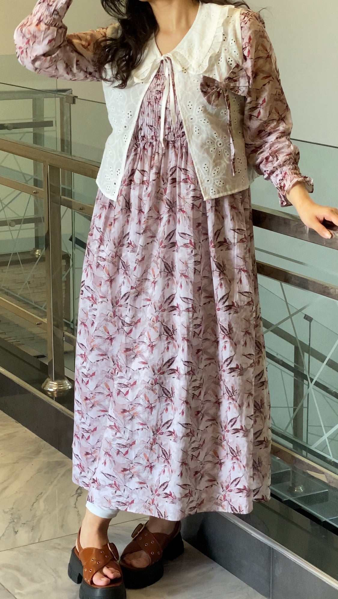 🌸 Lavender Bloom Summer Maxi