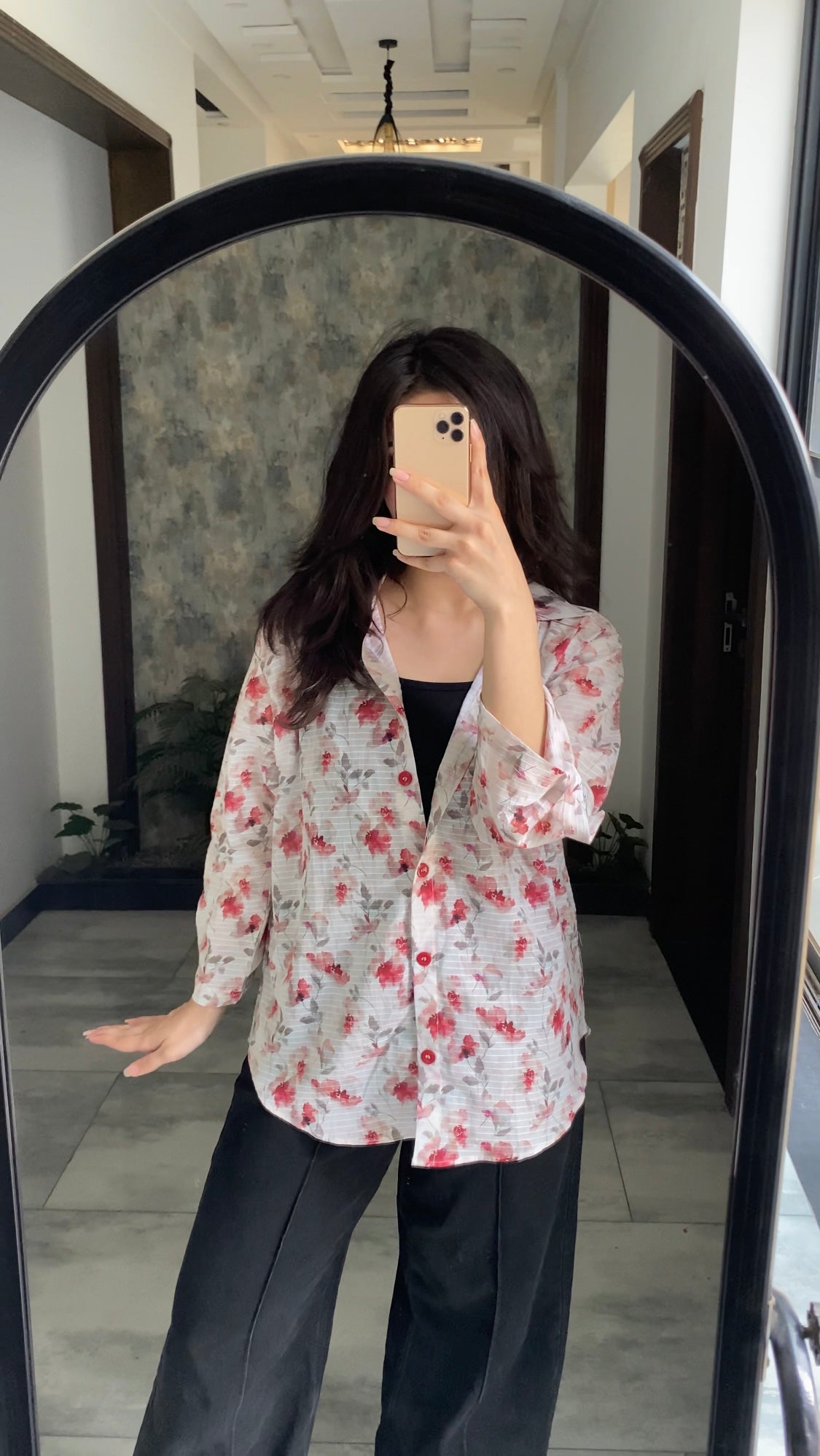 🌸 Bloom Breeze Printed Lawn Summer Top 🌸