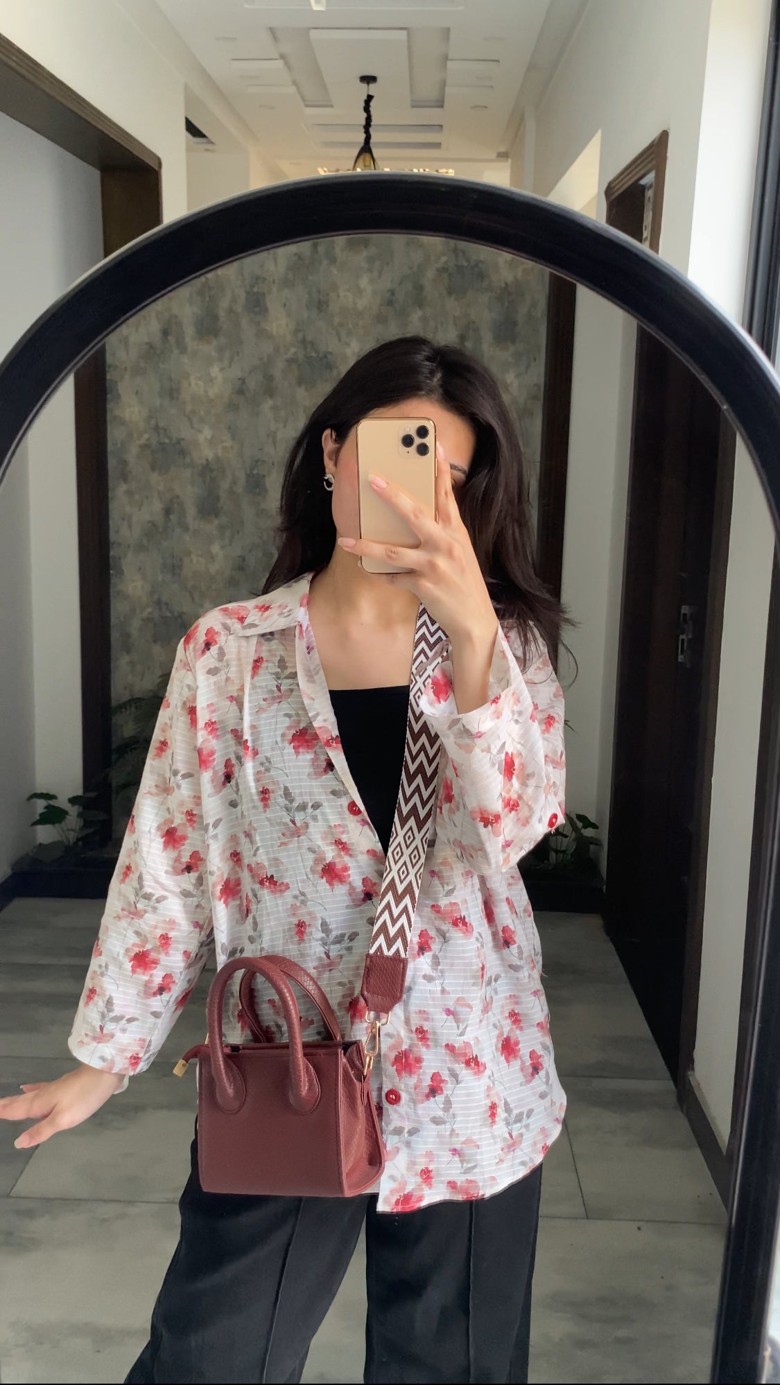 🌸 Bloom Breeze Printed Lawn Summer Top 🌸